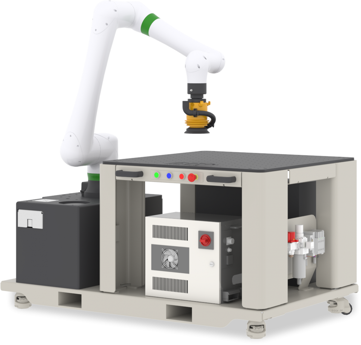 Robotic Sanding Cell Industrial Robotic Kit DIY Robotics