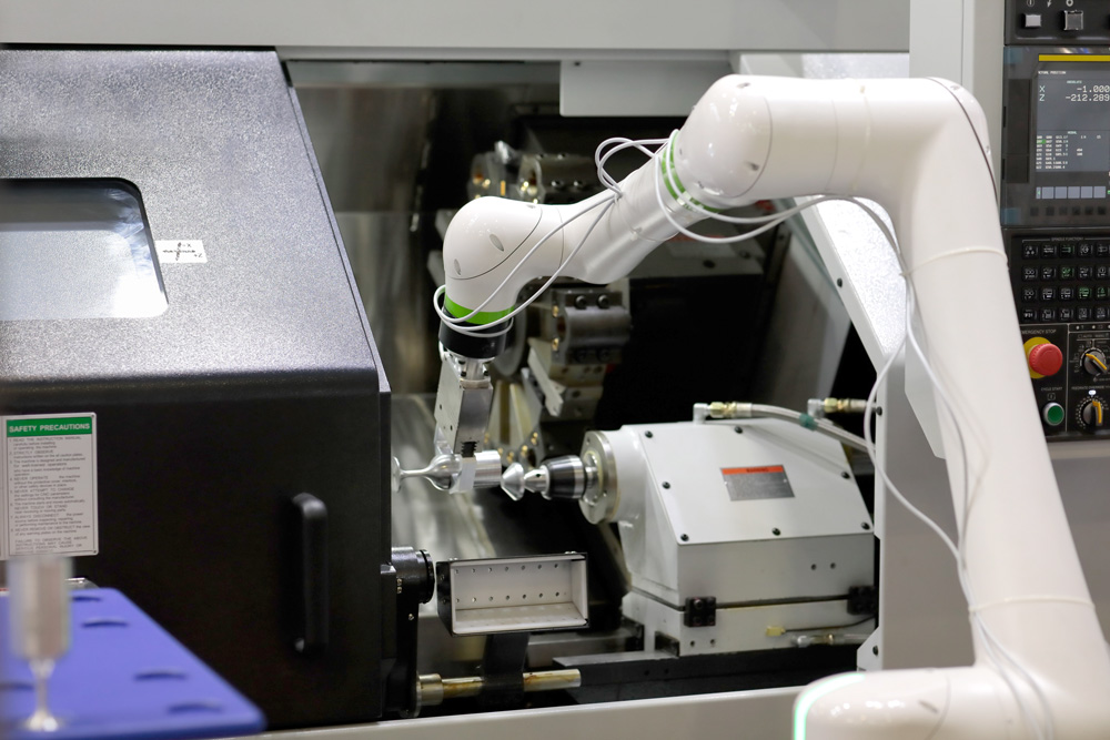 Why improve your production line with machine-tending robots?