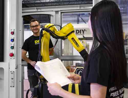 Implementing your first robot in manufacturing
